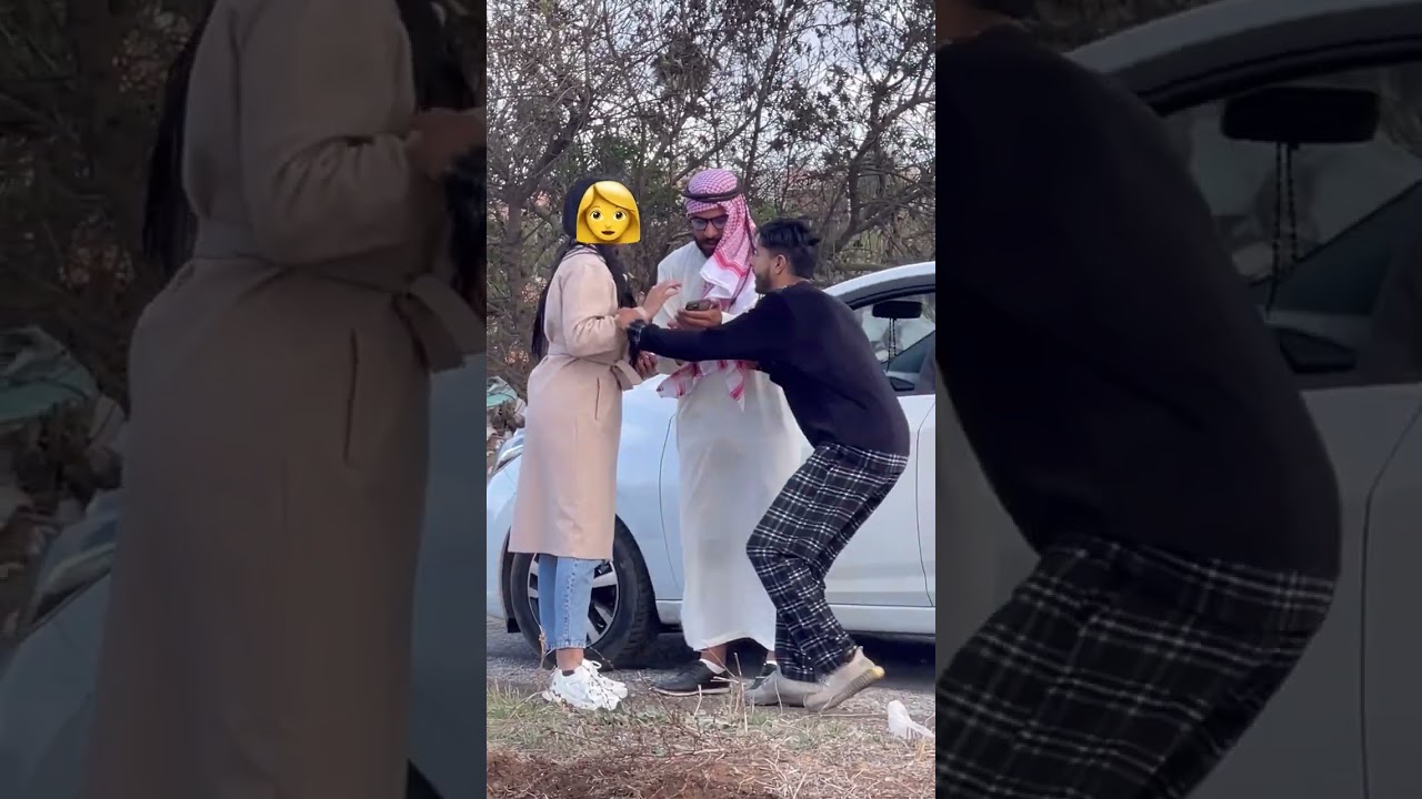 #مضحك ميمكنش ناري مشا عليا الأماراتي غادي نهرس ليك راسك 😂