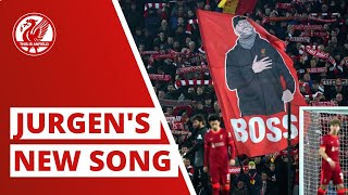 The Kop sing the new Jurgen Klopp song | 'Jurgen said to me you know...'