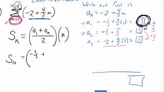 Kuta Software Arithmetic Sequences and Series 17