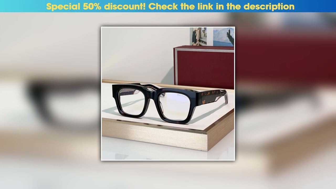 Hot Picks Handcrafted ENZO EPOXY Glasses,Original Brand fashion designer women's grade glasses,Prem