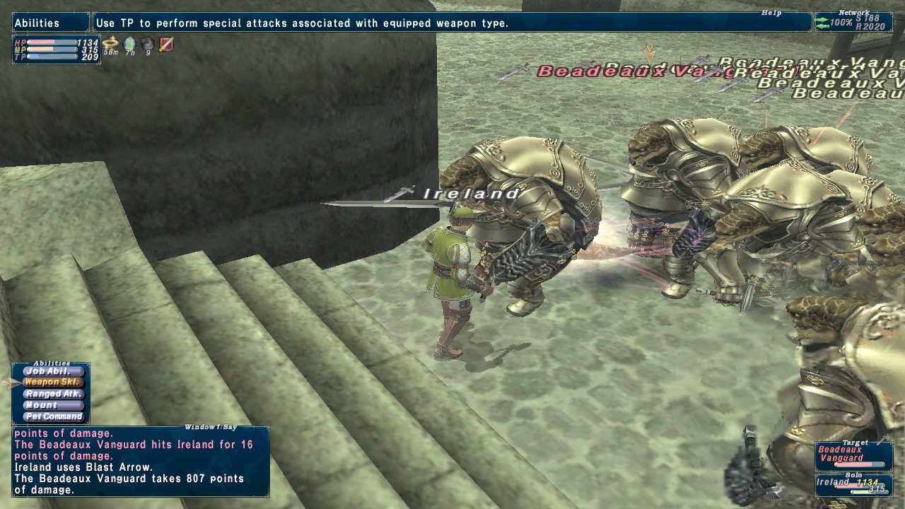 Ffxi Ranger Final Fantasy XI FFXI RNG99WHM49 RNG Ranger Ireland Bastok Markets [S ...