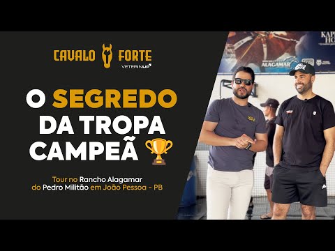 O SEGREDO DOS CAMPEÕES DE VAQUEJADA NO HARAS DE PEDRO MILITÃO