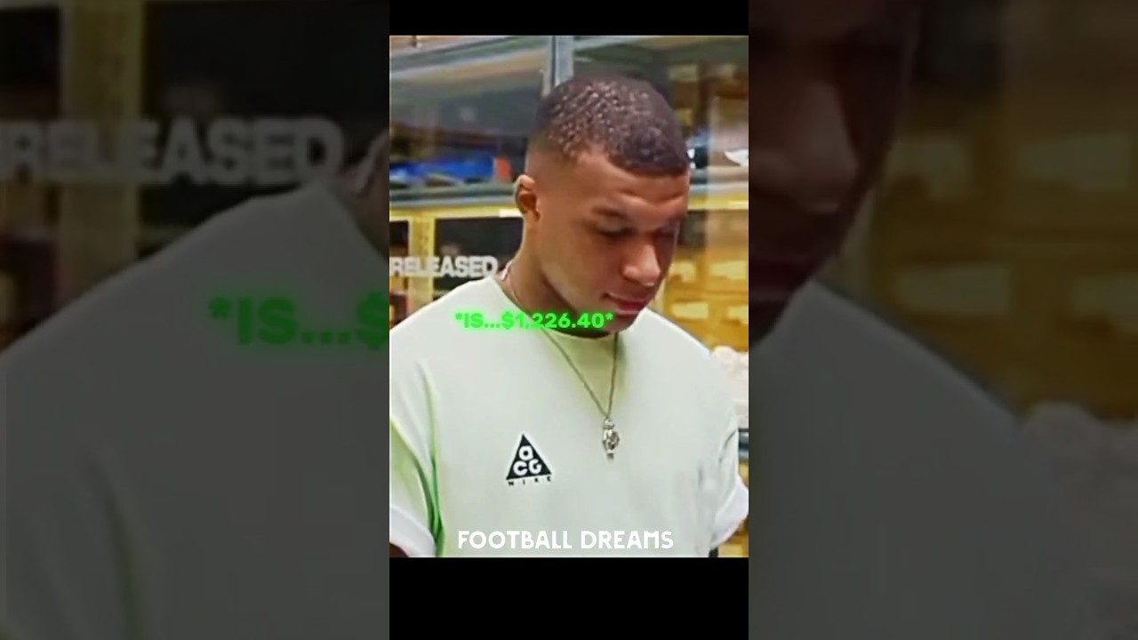 Ronaldo’s INSANE Shoe Bill vs Mbappe 😱👟