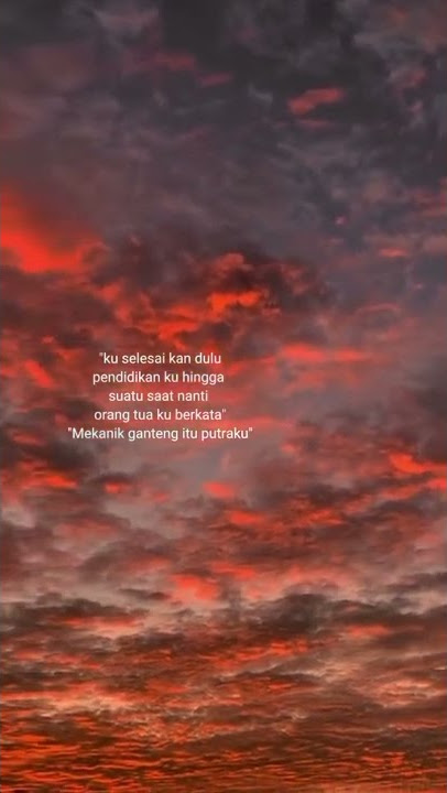 ku selesaikan dulu pendidikan ku