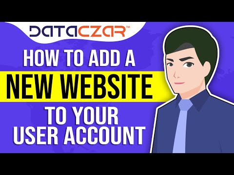 How to Add a New Website to Your User Account | Multiple Domains