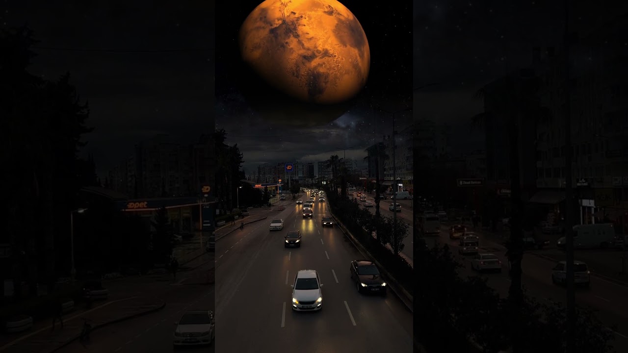 What if Mars hits Earth😱😱 