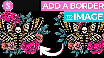 😍 How to Add a Border Around a Image for Heat Transfers (Fast and Easy)