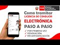 Como tramitar LICENCIA DE CONDUCIR ELECTRONICA paso a paso REVALIDACION, RECATEGORIZACION Y NUEVO