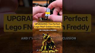 UPGRADING The Perfect Lego FNaF Golden Freddy #lego #fnaf #fivenightsatfreddys #freddyfazbear