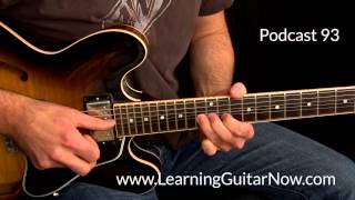 Gary Clark Jr Bright Lights Style Lick Lesson Podcast 4 chords