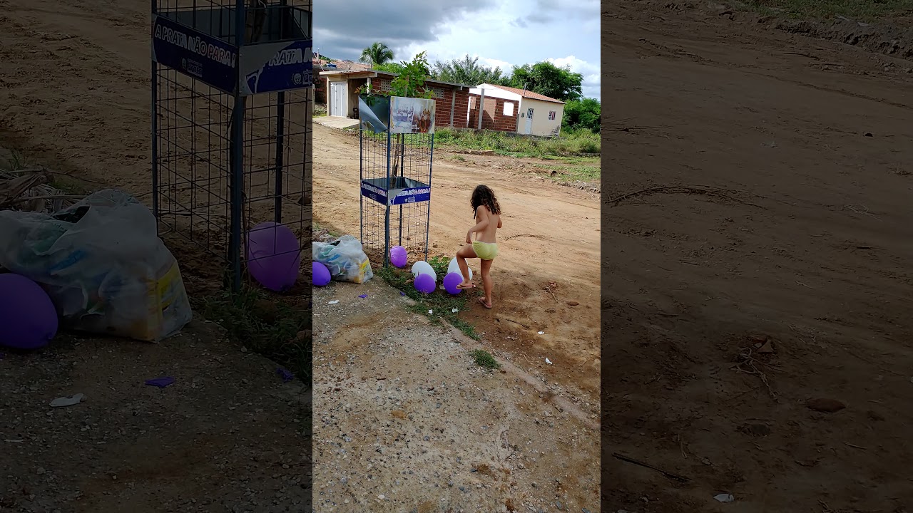 estourando os balões do meu aniversário 🥳