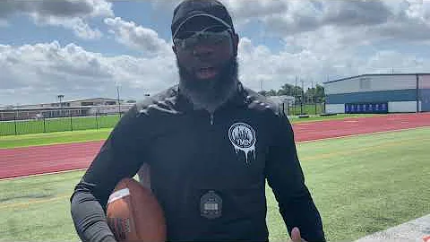 FOOTBALL DRILLS: WR 2 and 3 Cone Drill Tutorial