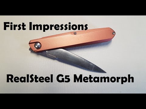 RealSteel G5 Metamorph First Impressions
