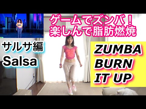 ゲームでズンバに挑戦！Vol.40【サルサ@Salsa】～Challenge ZUMBA in a game～ 見よう見まねで踊るプログラム！