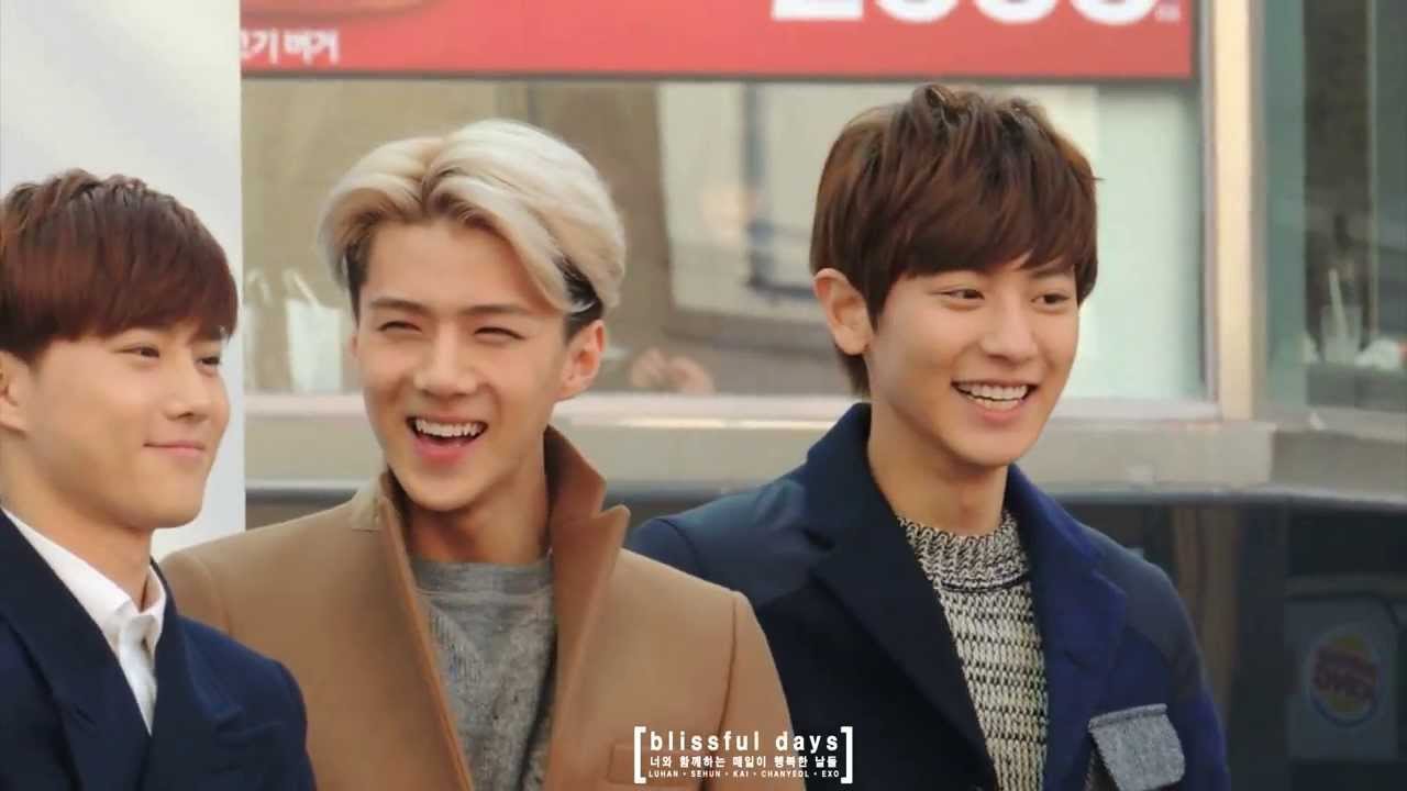 131201 대구 네이처 팬싸 형들 놀리는 세훈이와 찬열이