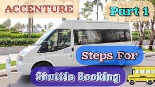 Steps to book | Shuttle service | WFO | Accenture | Shuttle booking | daily travel | transportation screenshot 4