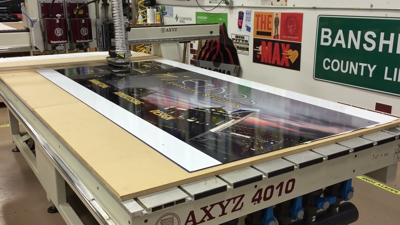 Creating a Custom Cut Sign - Heritage Signs & Displays