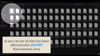 How To Remove .KRYBIT virus and Recover Data | Krybit Ransomware Decryption and Recovery Guide
