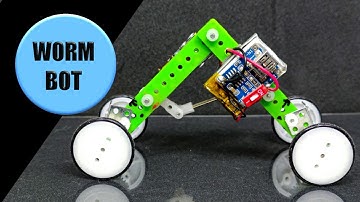 Simple Worm robot |Worm Robot|How to make a Worm robot at home