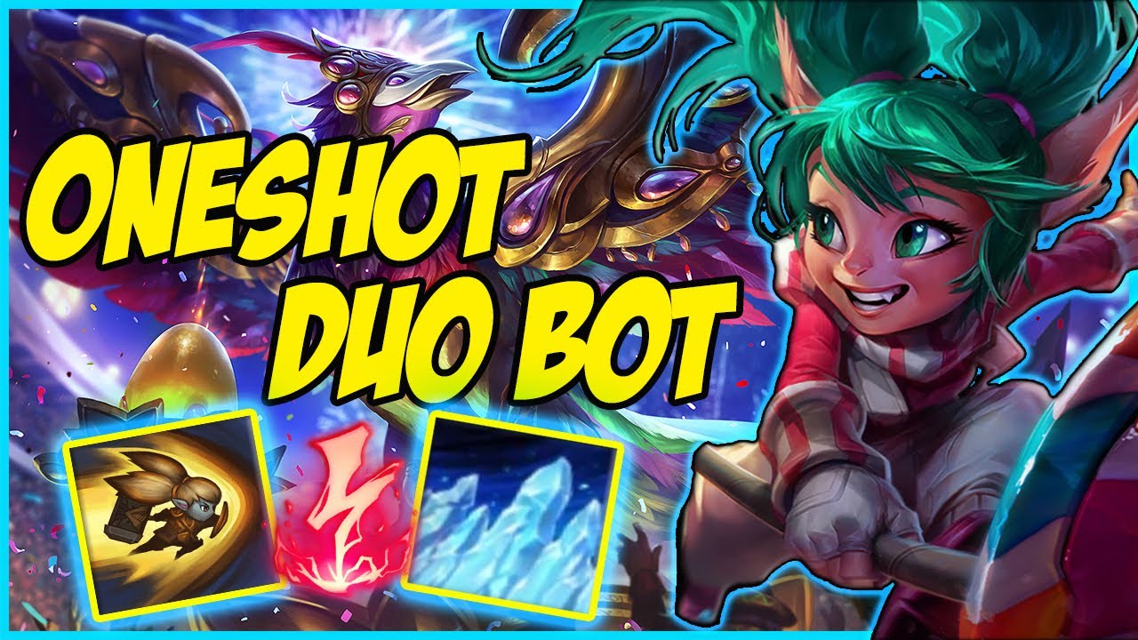 ANIVIA+POPPY ULTIMATE NOOB FRIENDLY ONESHOT COMBO BOT IS SO MUCH FUN  (HILARIOUS)- league of legends
