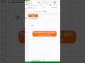 How to automatically write date in Excel tips and tricks 💯💫 #exceltips #tutorial #shortvideo