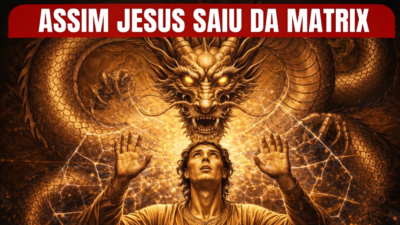 Jesus ensinou aos ESCOLHIDOS os 3 Passos para Escapar da Matrix dos Arcontes | Faça Hoje