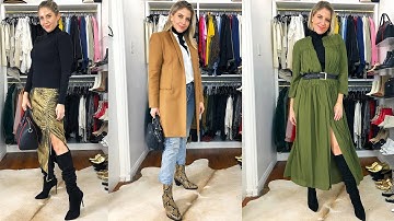 How To Style a Black Turtleneck 5 ways!