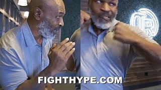 MIKE TYSON DROPS KNOWLEDGE ON FEROCIOUS PUNCHING LIKE HIM; 