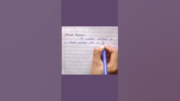 Mixed Fraction #shorts