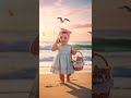 Cutest Baby With Her Cat At Ocean Alo MaMa Baby Cutebaby Alomama Viralbaby Adorablebaby 