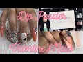 DIP POWDER PRESS ONS| PEACH VALENTINE NAILS |  AOKITEC DIP POWDER  |