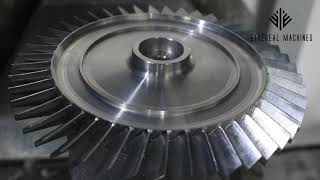 How it's Made Turbine Blisk - Milling on 5-axis CNC Machine