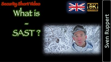 Security Short - What is SAST? - Static Application Security Testing - 8k