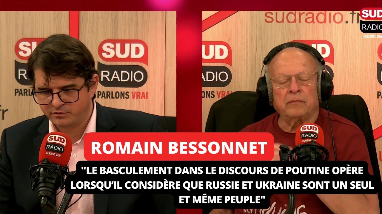 Romain Bessonnet :"L'Ukraine ne doit ni être une colonie occidentale ni fondamentalement anti-russe"
