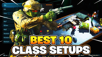 10 BEST CLASS SETUPS AFTER UPDATE 1.18 MODERN WARFARE! (BEST CLASS SETUPS in COD MW)