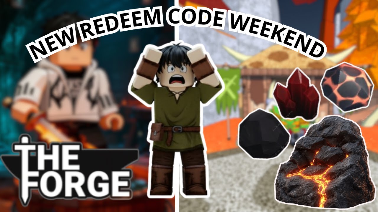 NEW CODE + X2 BOOST LUCK! The Forge - YouTube
