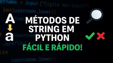 Aprenda os Principais Métodos de String em Python com Exercícios!