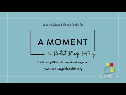 A Moment in Baptist Black History