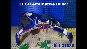 LEGO Crab! Alternate Build Set 31088 Brickfilm Animation - LEGO Deep Sea Creatures