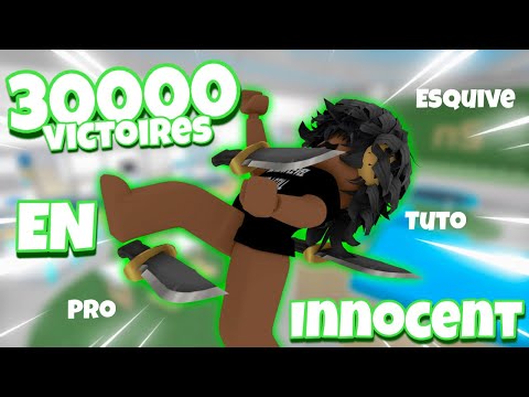 Comment DEVENIR PRO en INNOCENT sur MM2 🫡 (esquives, astuces)