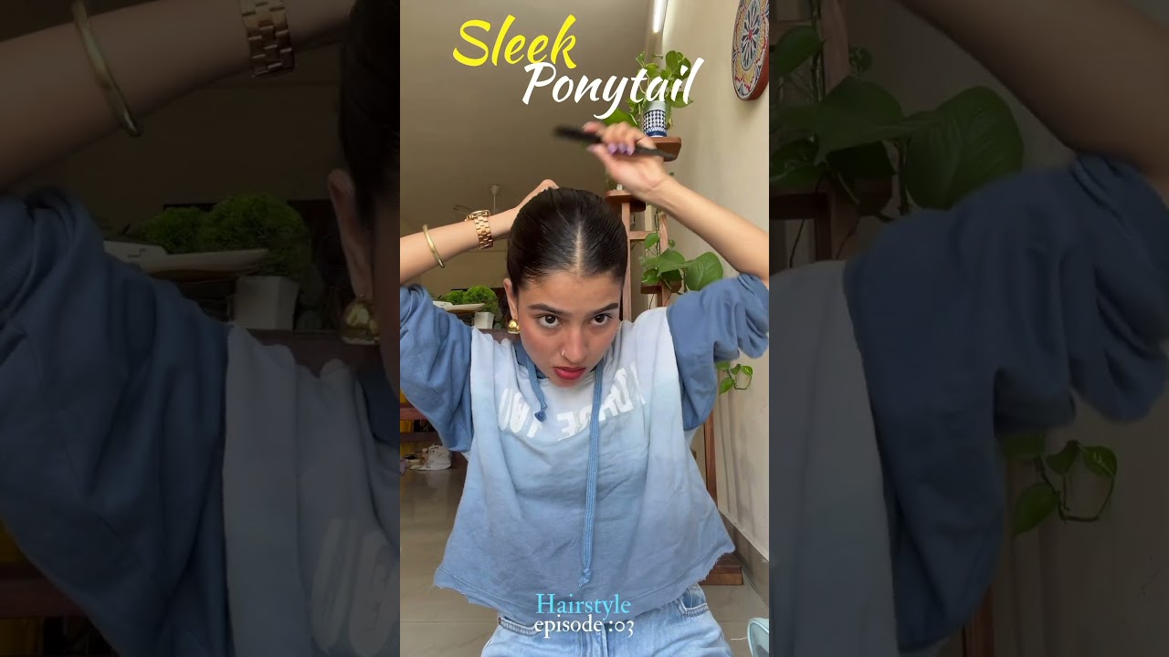 Sleek ponytail |daily dose by Shana 