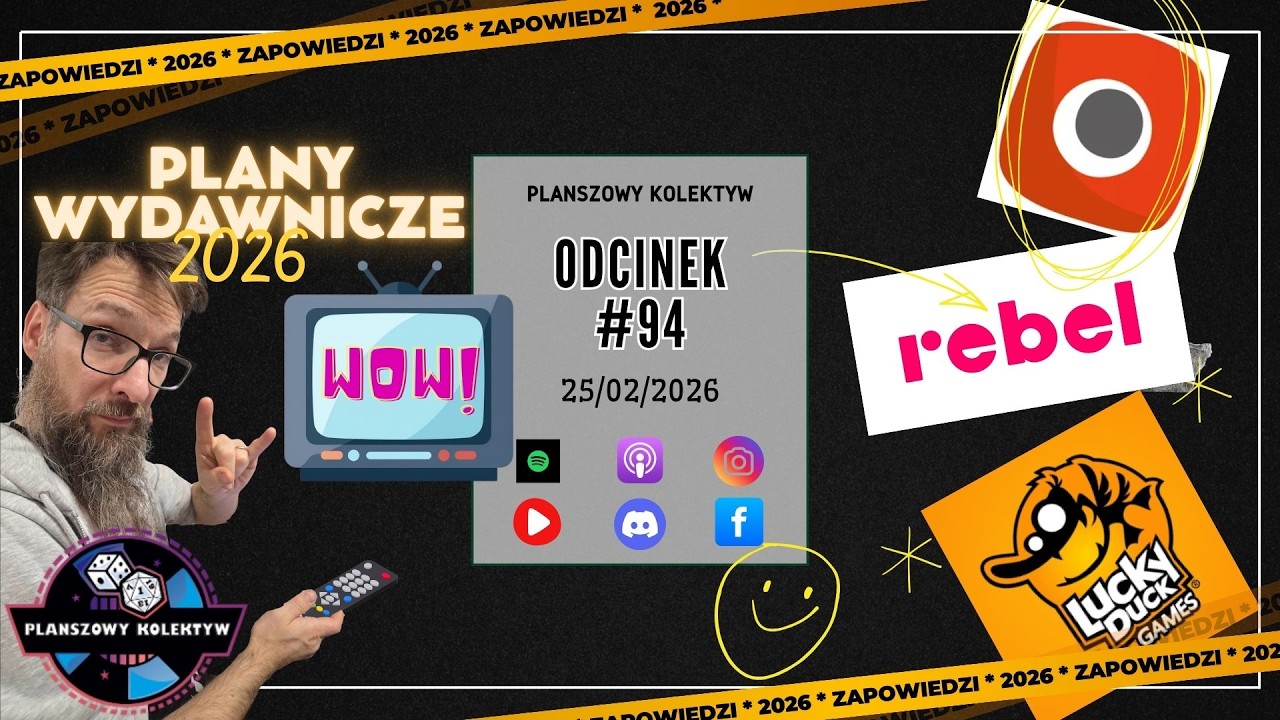 Planszowy Kolekty #94 - Omawiamy zapowiedzi 2026 PART 1