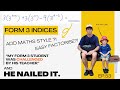 Must know b4 SPM | Ep 53 | INDICES | Add Maths Style?Factorise? CHALLENGING QUESTION for F3 not F4/5