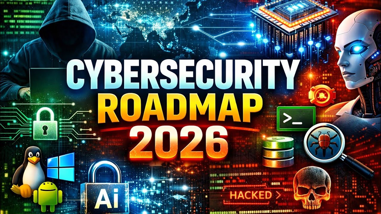 Complete Cybersecurity Roadmap 2026  Beginner to Advanced  AI, Quantum & Real Tools