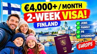 Move to Europe in 2 Weeks! Finland Fast Track Visa 2026 | PR + Family Benefits