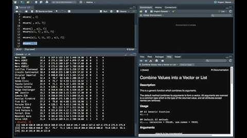 R tutorial Episode 1.1 Subsetting Rows and Columns