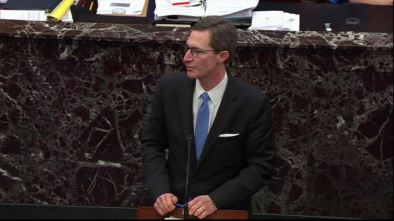 WATCH: White House lawyer downplays need for new witnesses | Trump's first impeachment trial