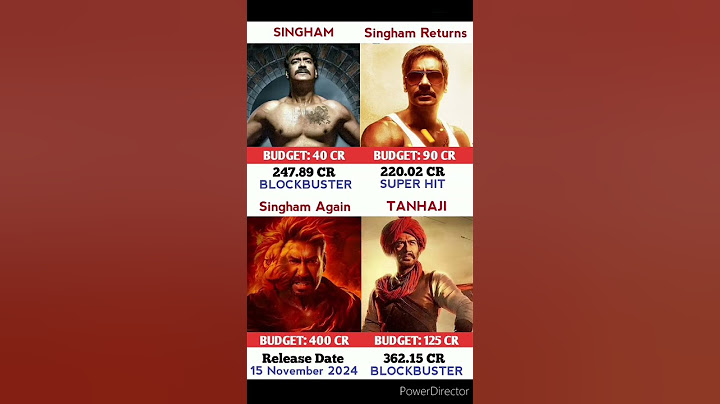 Singham Vs Singham Returns Vs Singham Again Vs Tanhaji Movie Comparison || Box Office Collection