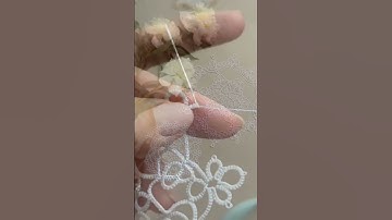 #tattingdesign #weaving #tatting #frivolite