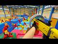 Nerf war  amusement park battle 78 nerf first person shooter